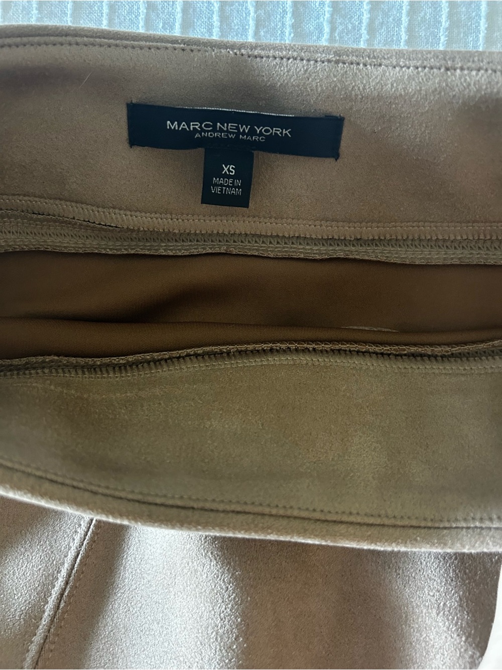 Marc New York midi skirt in Tan